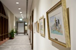 Artwork displayed in corridor outside Chief Justice’s Chambers (Photograph Courtesy of Mr. Lau Chi Chuen)